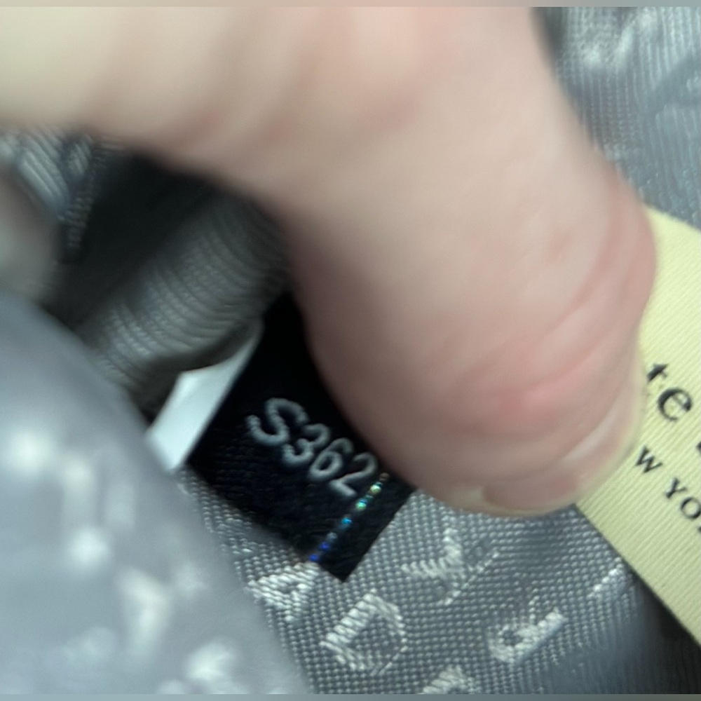 Kate Spade Gray Mini Backpack - Picture 3 of 8
